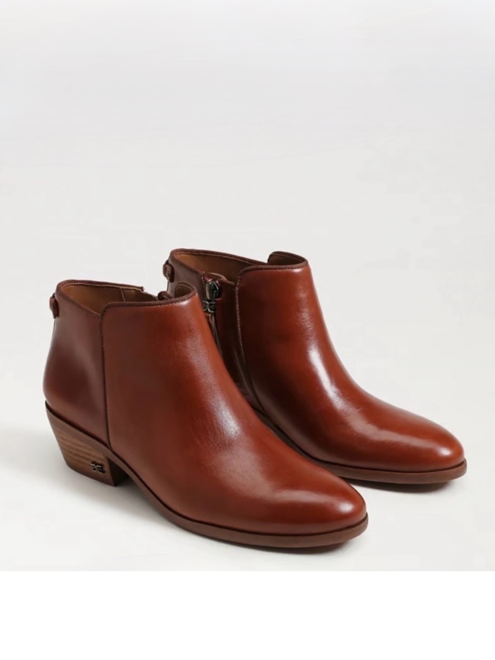 Sam Edelman Petty Ankle Bootie Warm Chestnut  size 6.5 new/with box